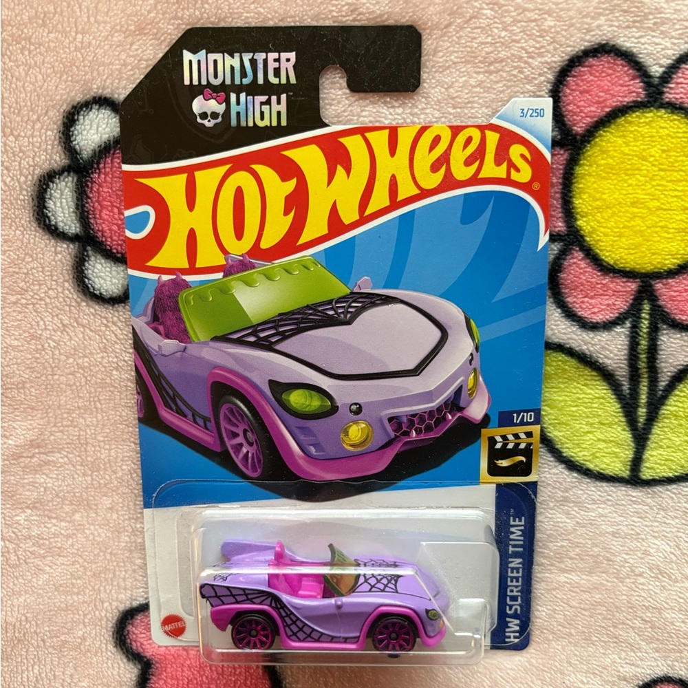 Monster High Purple Hot Wheel